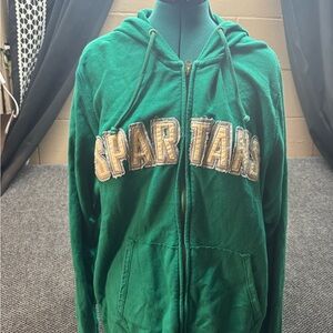 MSU 2 piece hoodie and shorts